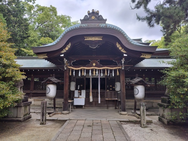 Kamigoryō-jinja, le sanctuaire des esprits augustes de Kyoto