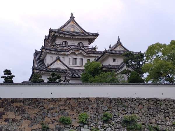 Château de Kishiwada (Kishiwada-jō), la forteresse du clan Okabe