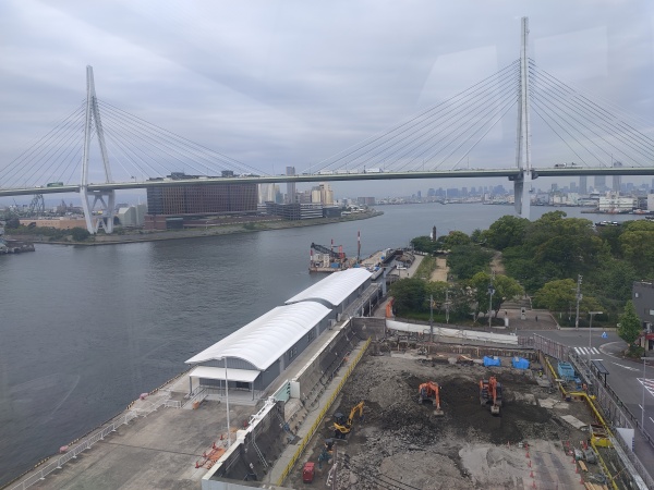 La grande roue Tempozan, géante panoramique de la baie d Osaka