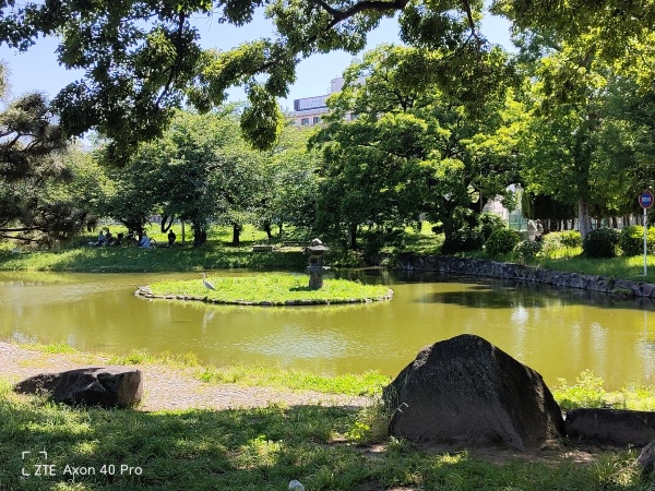 Le parc Sumiyoshi, le plus ancien parc d Osaka