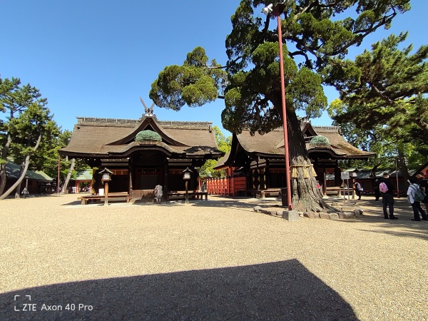 Sumiyoshi-taisha, le grand sanctuaire des divinités de la mer d Osaka
